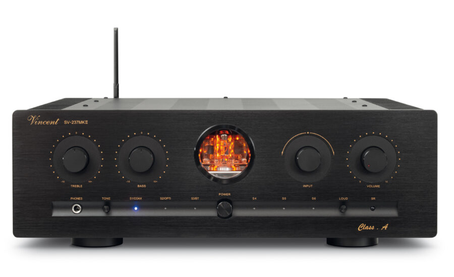 Vincent SV-237 mkll Klasse-A hybrid integreret forstærker med Bluetooth. Black