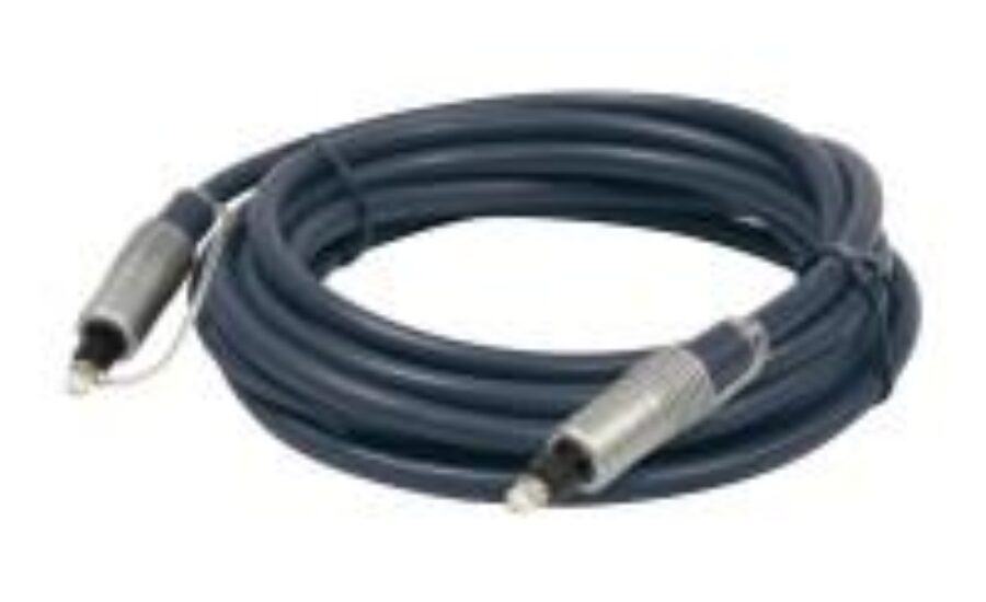 Optisk toslink kabel 1,0 m.